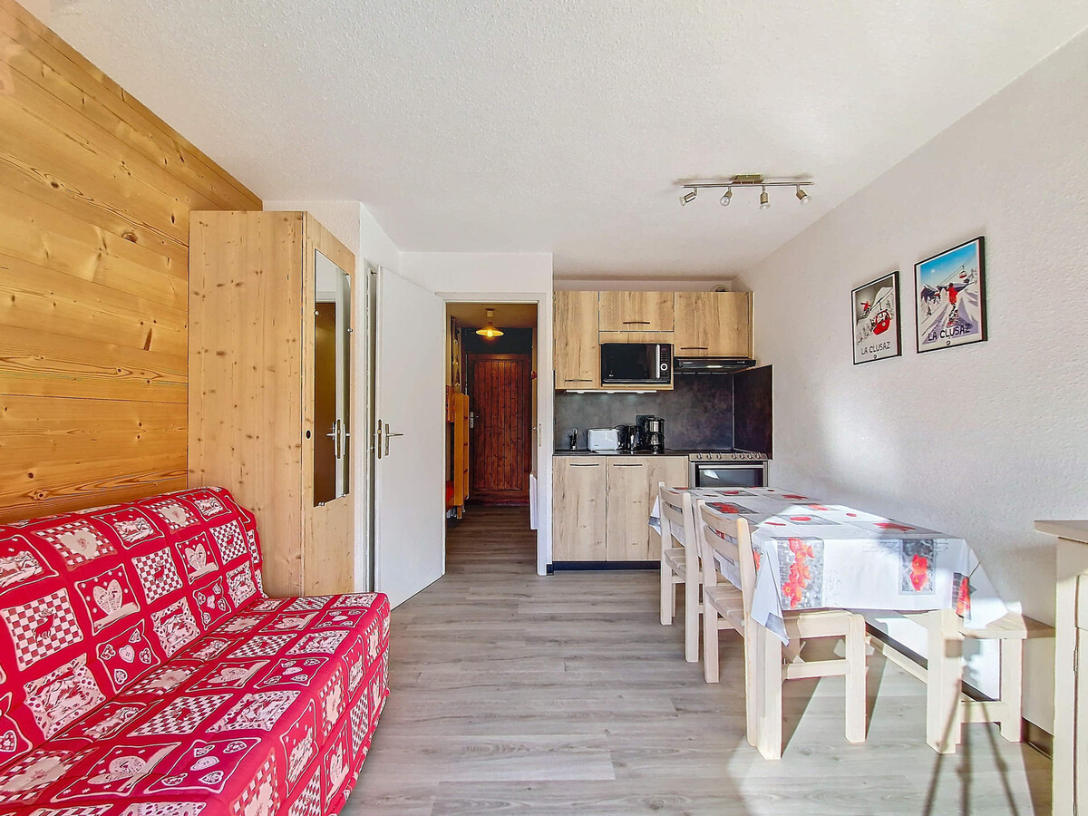 Studio 21 m² balcon Sud, garage, WiFi à La Clusaz - Photo 2