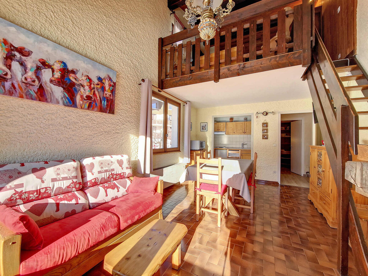 Duplex 60 m² balcon sud à La Clusaz, 6 pers - Photo 3