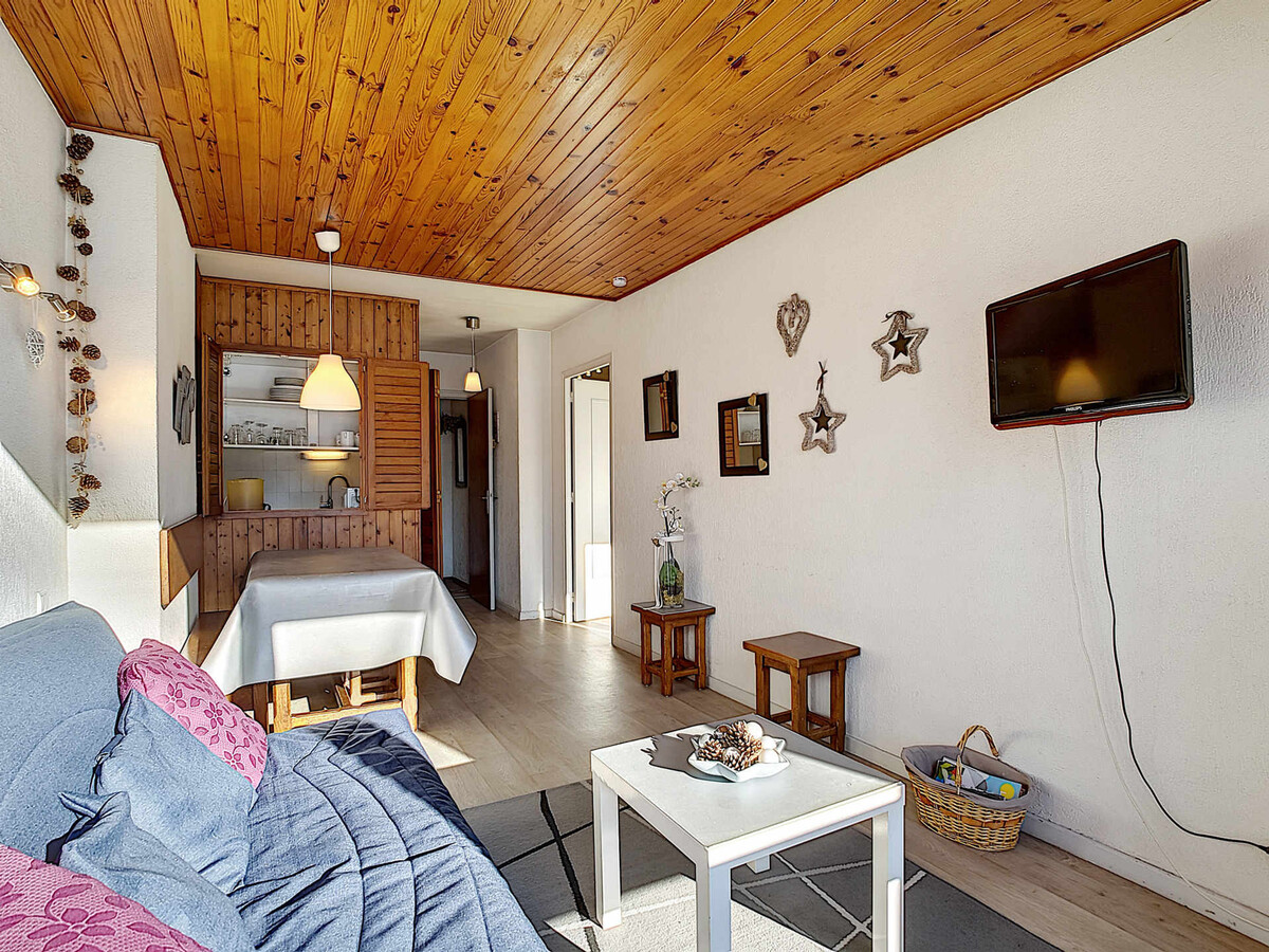 Appartement 6 pers La Clusaz, balcon sud et kitchenette - Photo 2