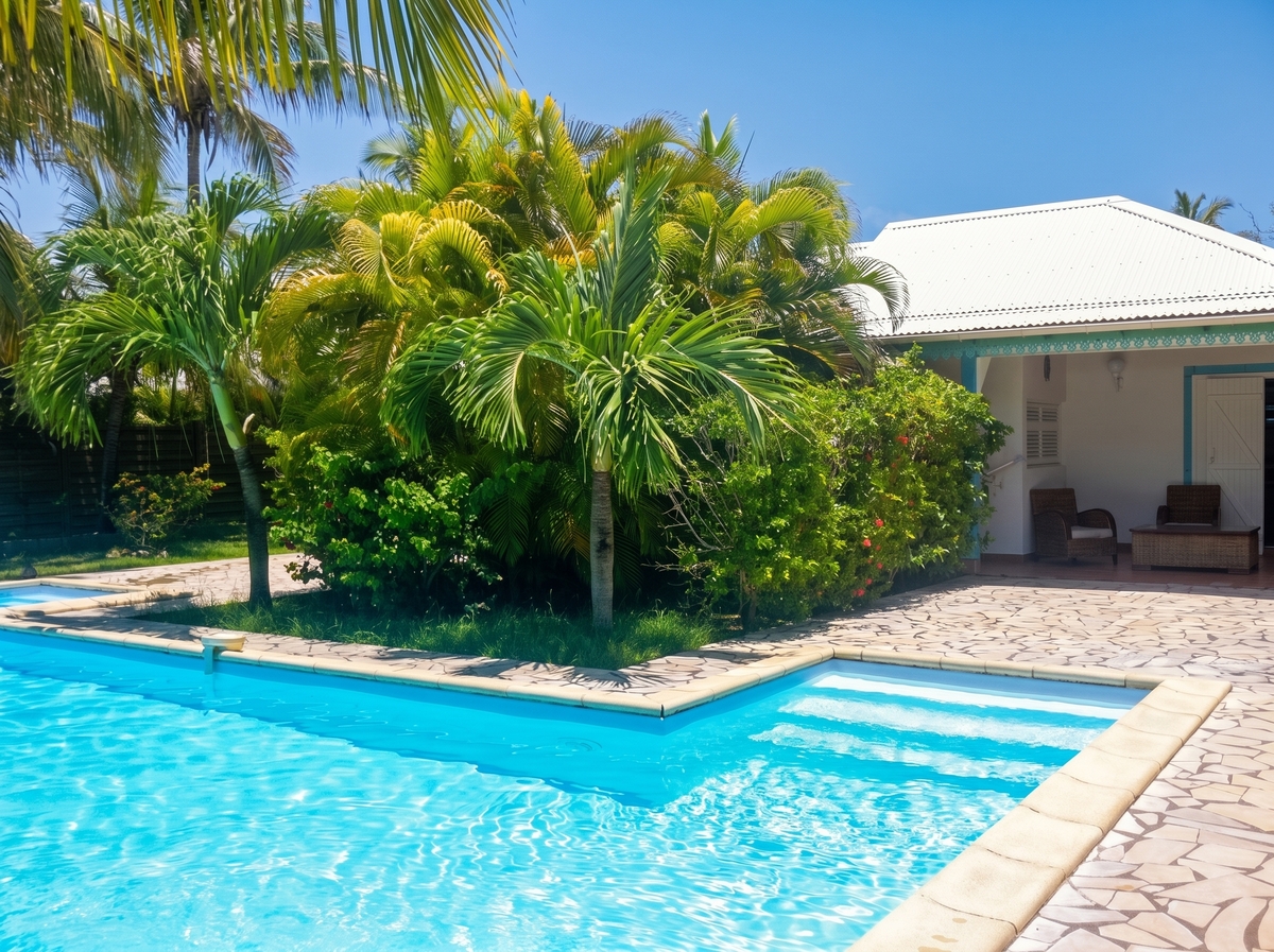 Villa à Saint-François avec piscine privée 12 x 5 m et jardin clos - Photo 10