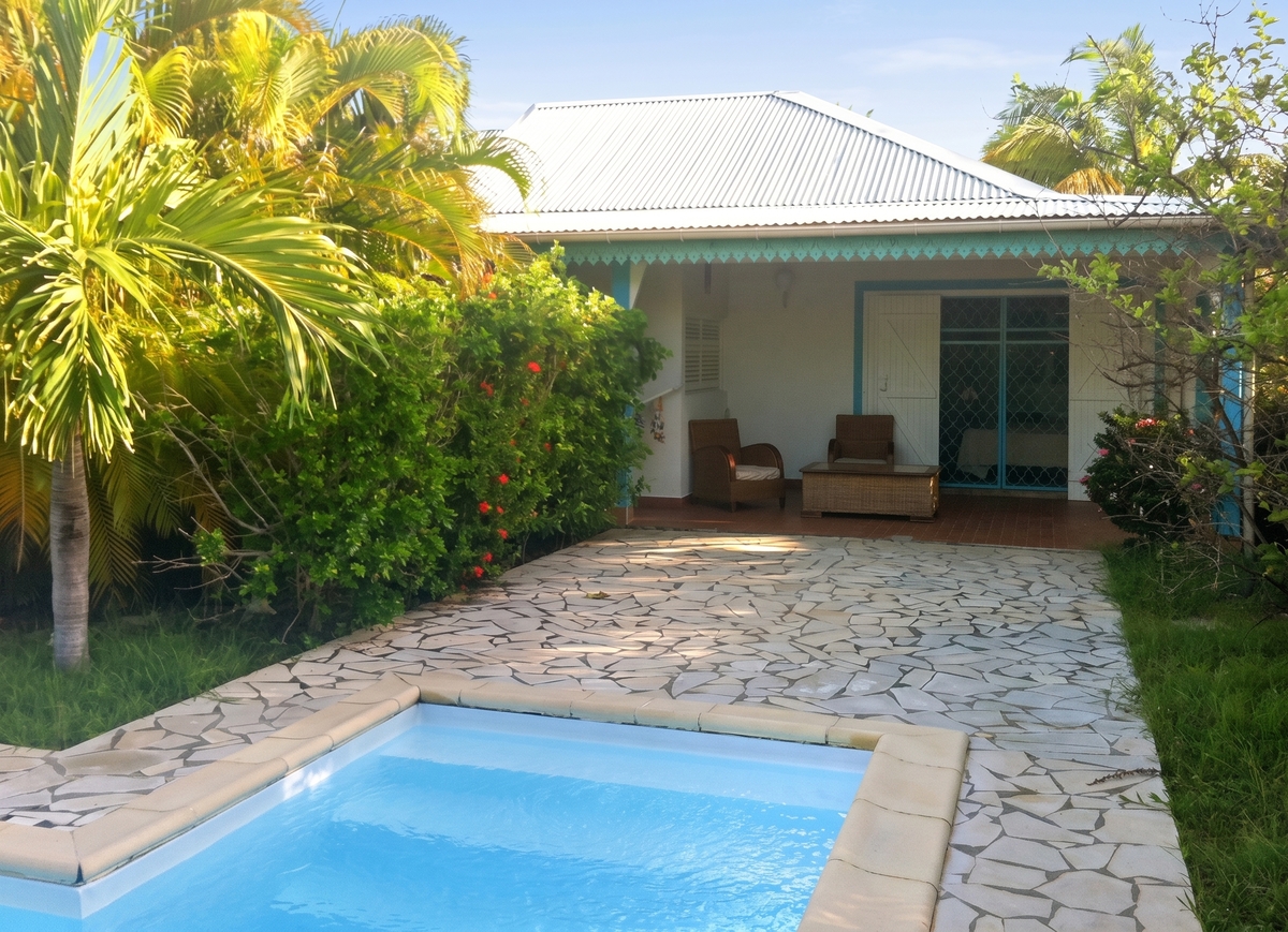 Villa à Saint-François avec piscine privée 12 x 5 m et jardin clos - Photo 11