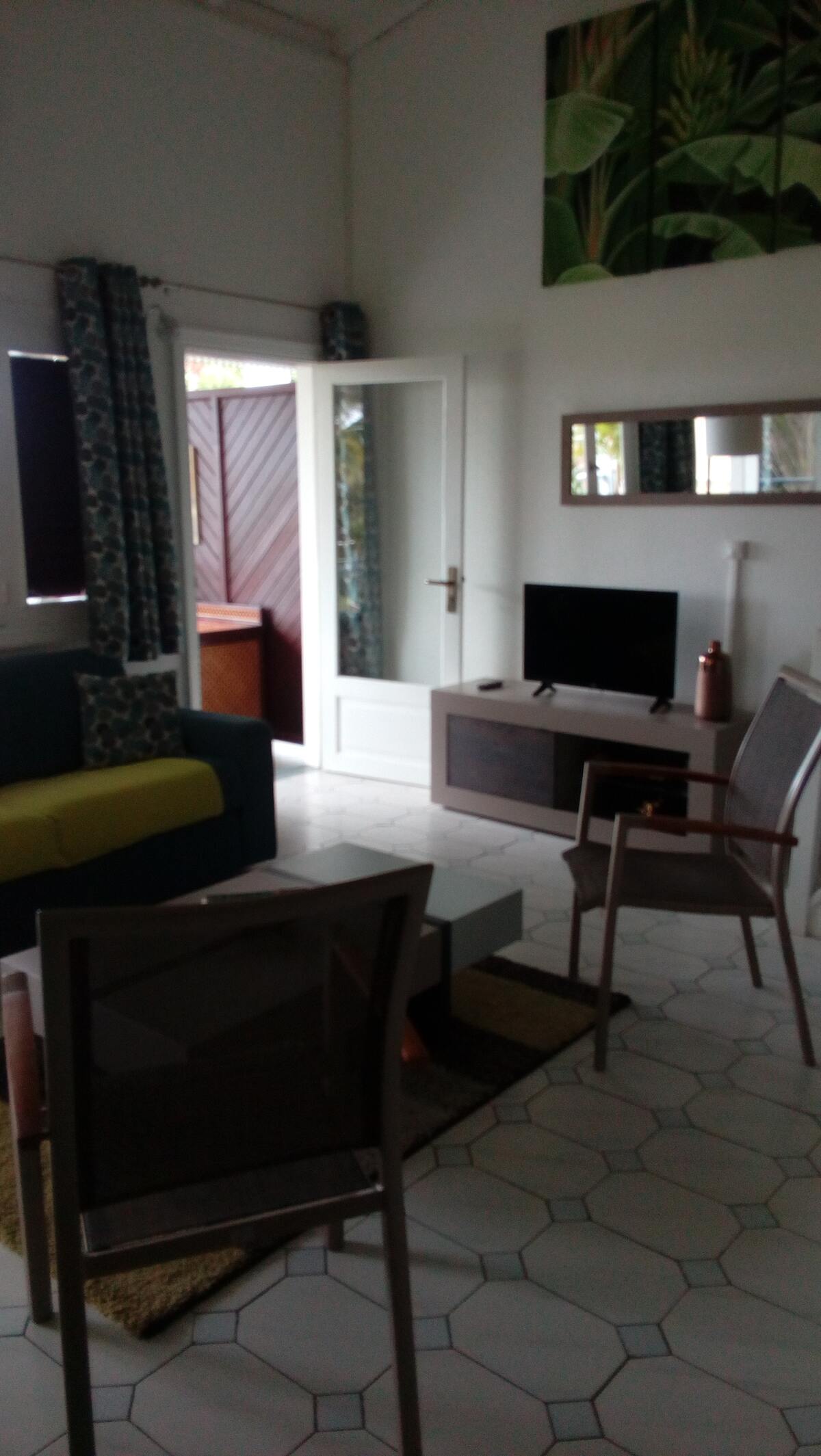 Appartement 90 m² Saint-François, terrasse avec vue mer - Photo 29