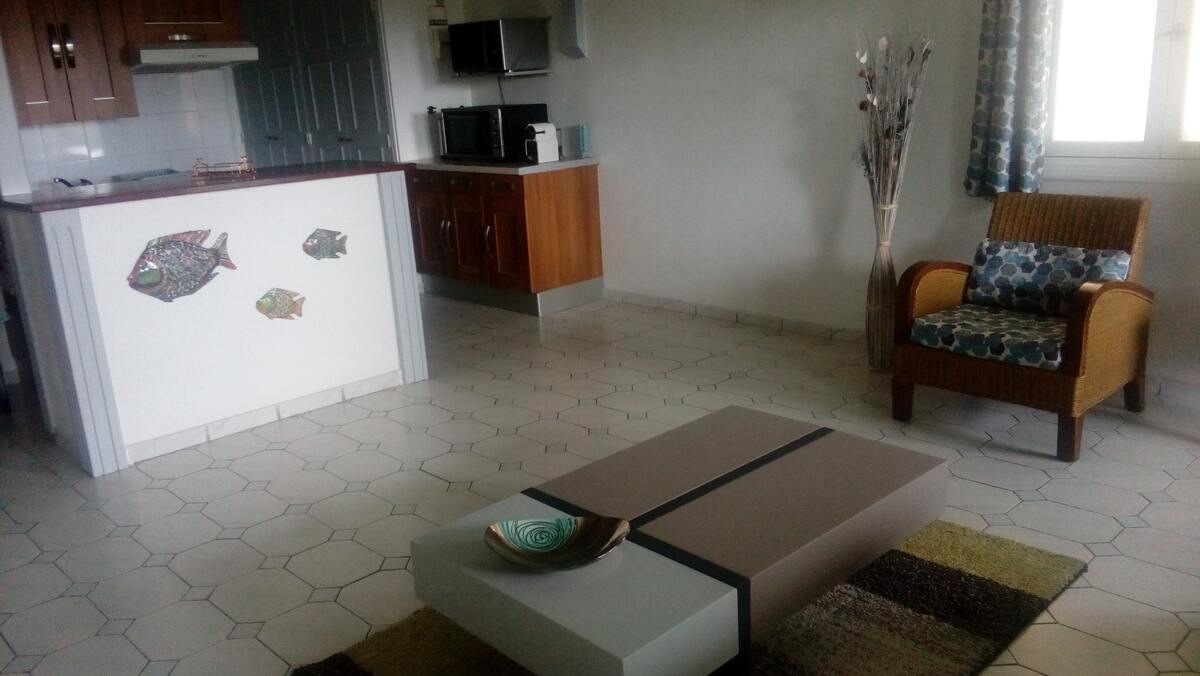 Appartement 90 m² Saint-François, terrasse avec vue mer - Photo 31