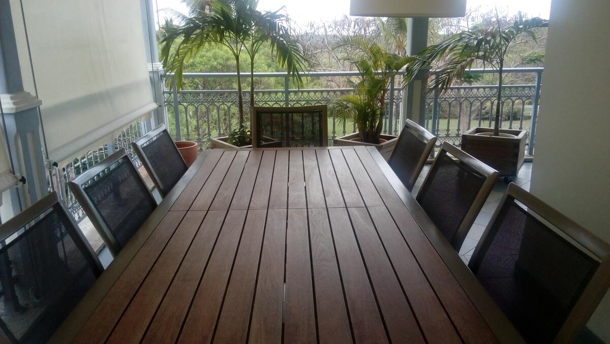 Appartement 90 m² Saint-François, terrasse avec vue mer - Photo 35