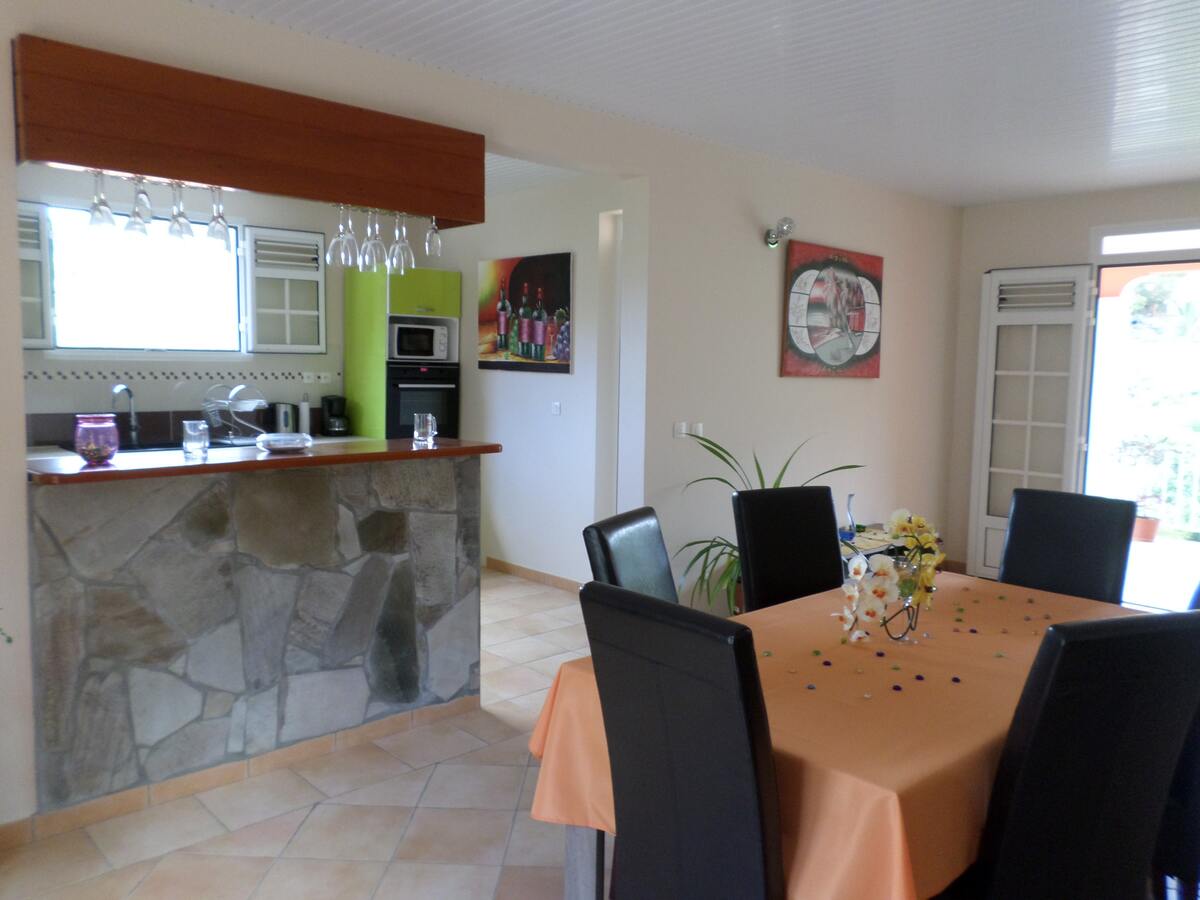 Maison 6 pers. au Diamant - Terrasse, barbecue, jardin - Photo 7