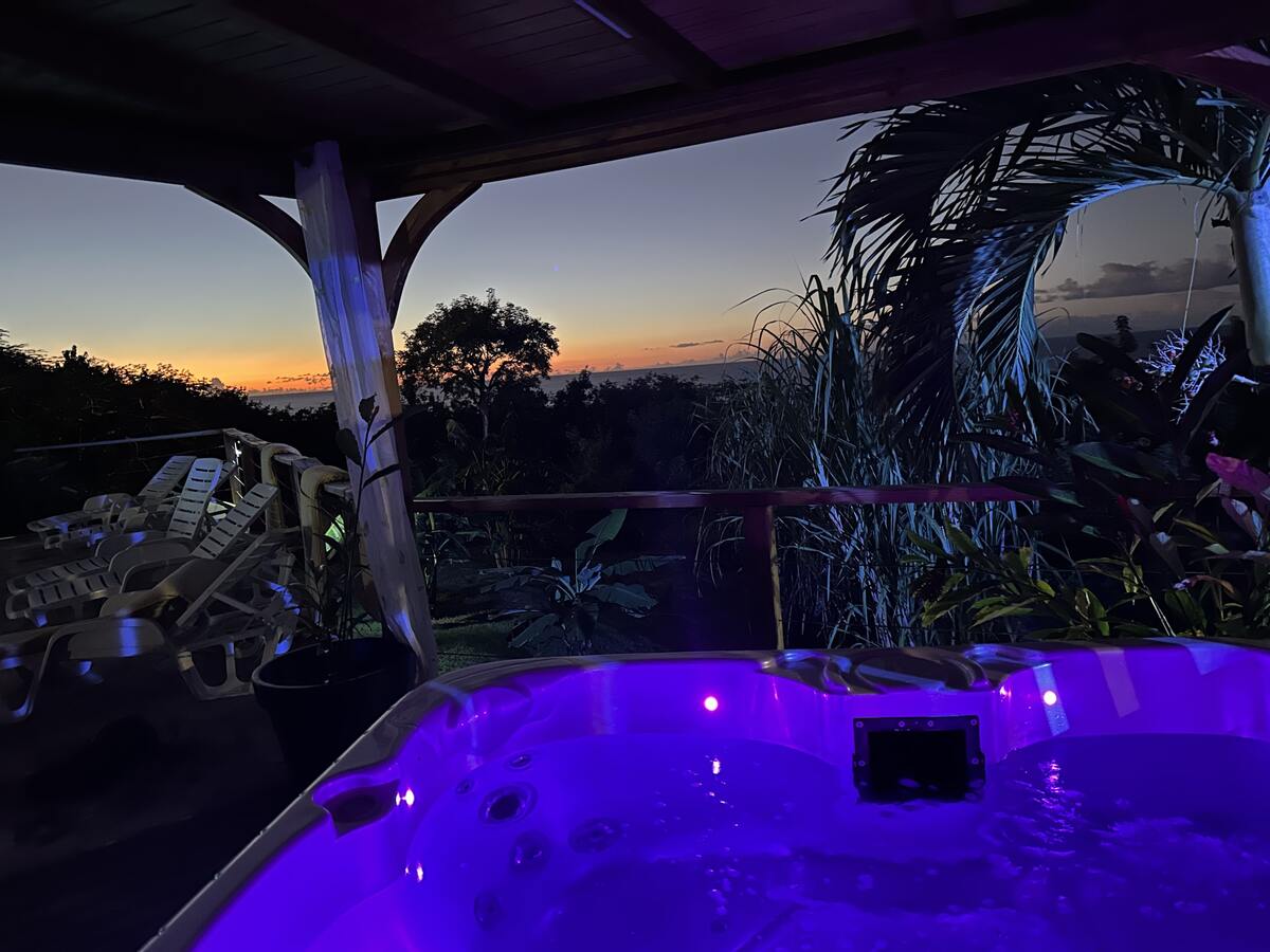 Villa 120 m² Deshaies : piscine privée, vue mer - Photo 23