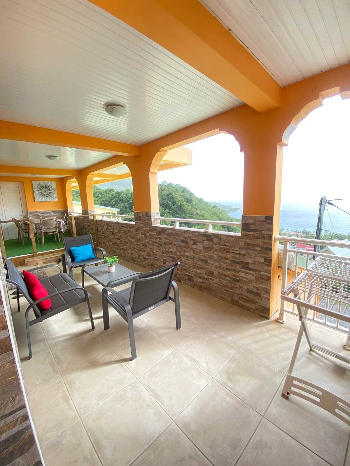 Appartement 3 chambres vue mer et montagne aux Anses-d'Arlet - Photo 3