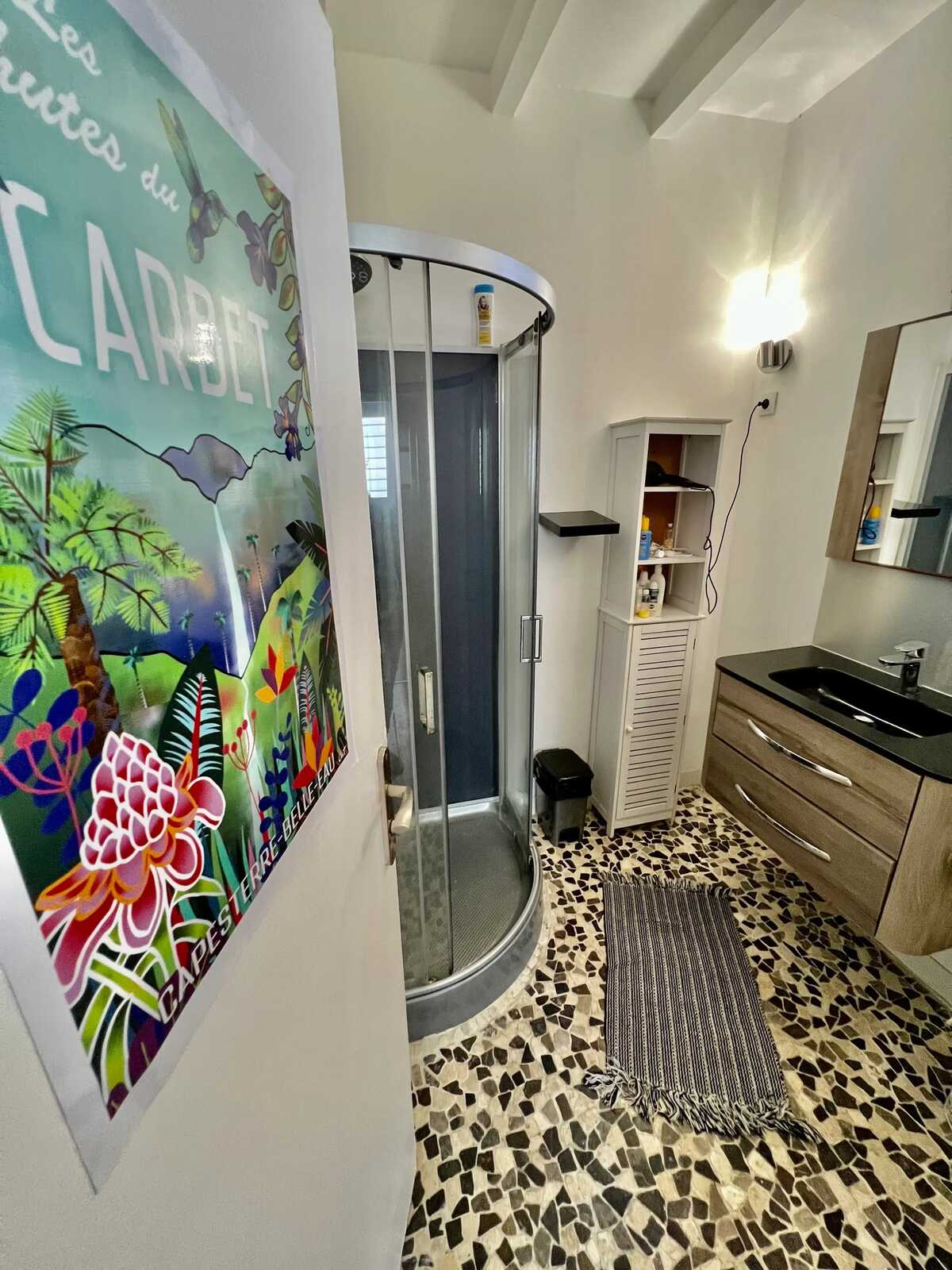 Appartement 136 m² Sainte-Anne, 10 pers, vue mer et jacuzzi - Photo 15