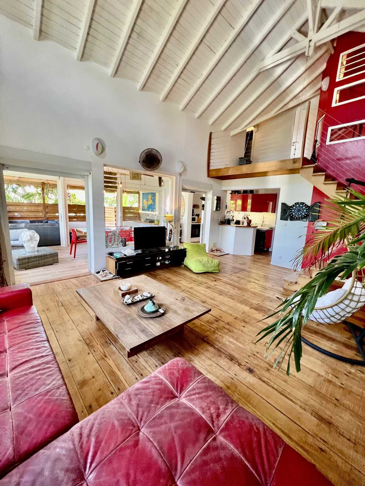 Appartement 136 m² Sainte-Anne, 10 pers, vue mer et jacuzzi - Photo 20