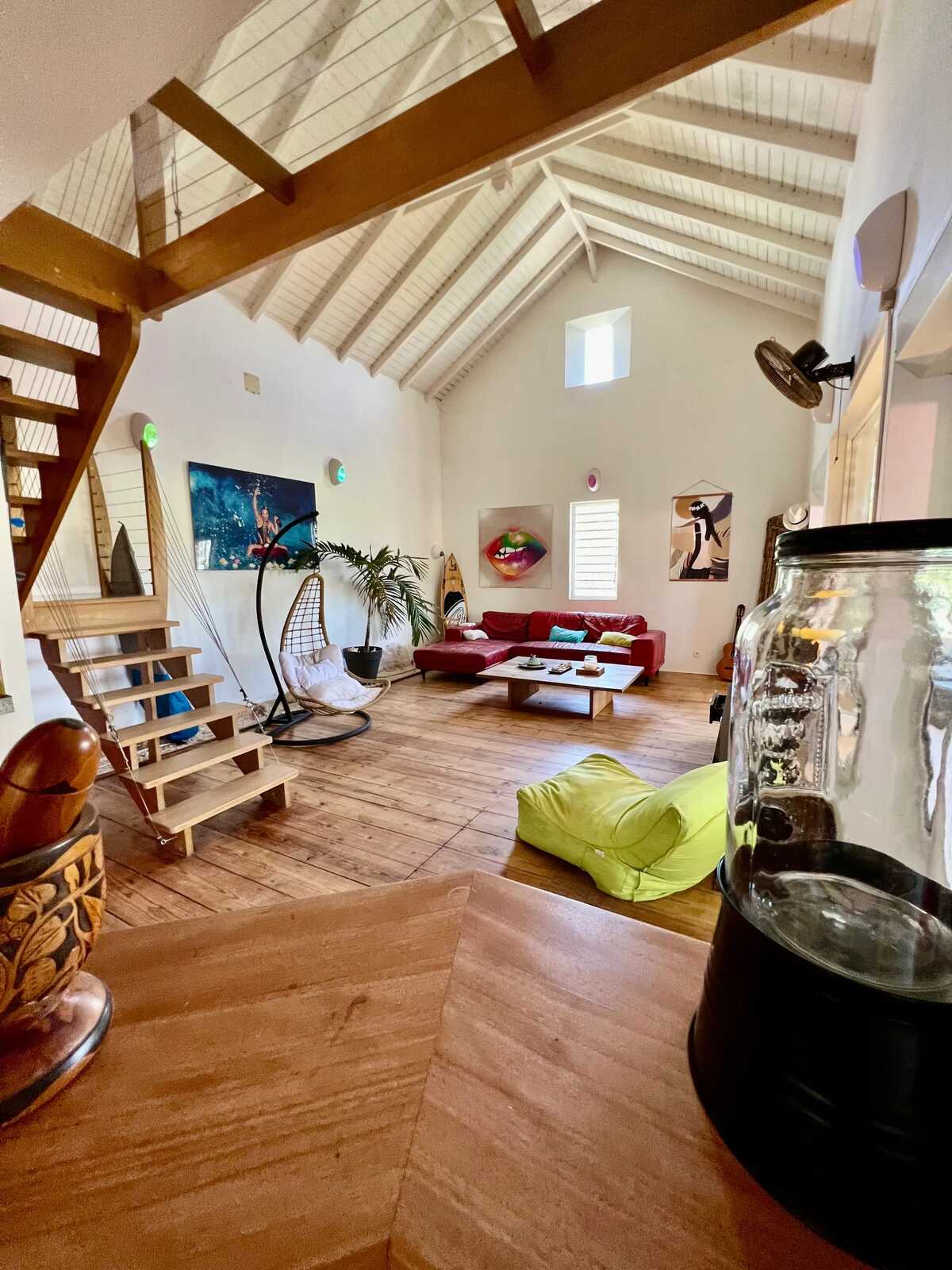 Appartement 136 m² Sainte-Anne, 10 pers, vue mer et jacuzzi - Photo 21