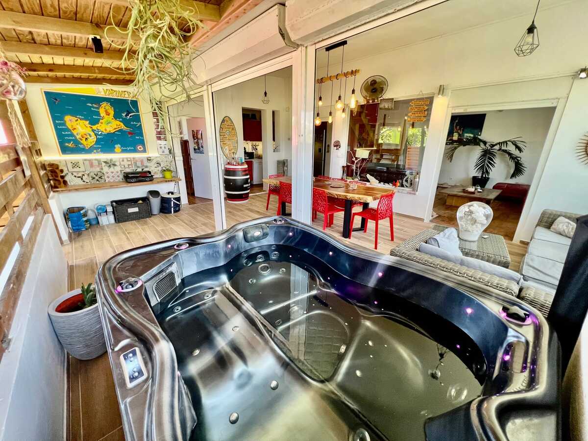Appartement 136 m² Sainte-Anne, 10 pers, vue mer et jacuzzi - Photo 32