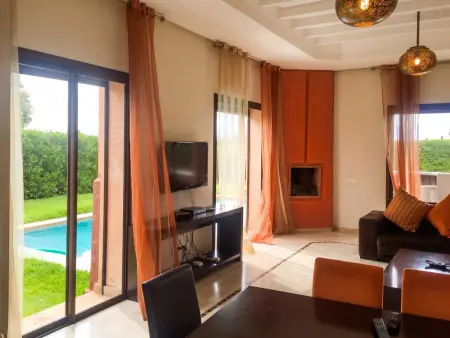 Villa avec piscine privée et vue montagne à Marrakech, 8 pers. : photo 5
