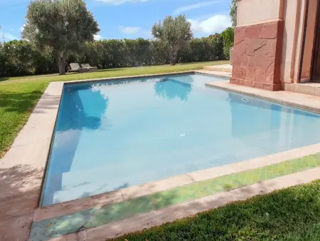 Villa avec piscine privée et vue montagne à Marrakech, 8 pers. : photo 14