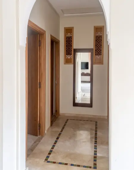 Villa avec piscine privée et vue montagne à Marrakech, 8 pers. : photo 27