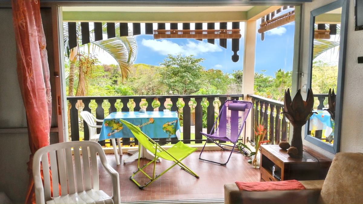 Studio 30 m² vue mer à Sainte-Anne, balcon privé - Photo 2