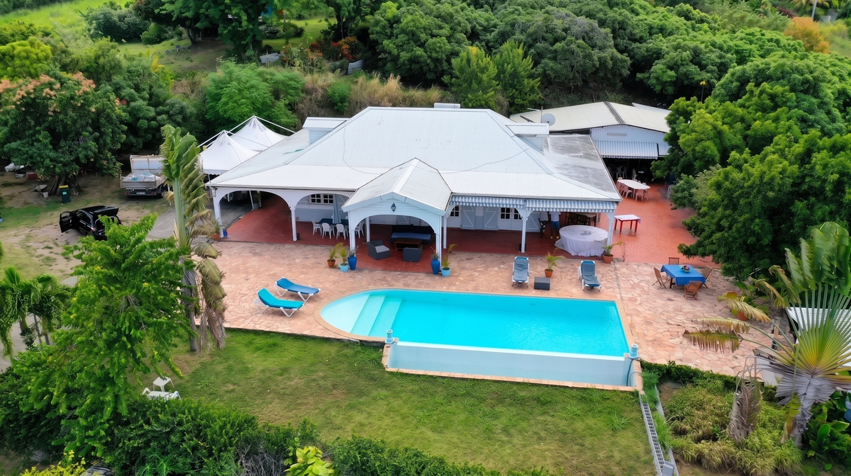 Villa 6 pers. avec piscine privée et vue mer au Carbet - Photo 2