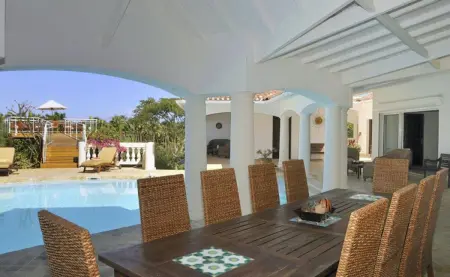 Villa Jasmin : vue mer et piscine privée à Saint-Martin : photo 4