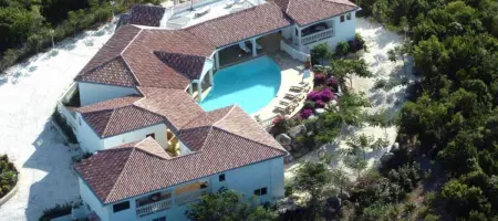 Villa Jasmin : vue mer et piscine privée à Saint-Martin : photo 5