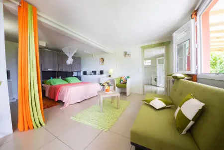 Appartement avec terrasse et jardin privés à Rivière-Salée, Martinique : photo 12