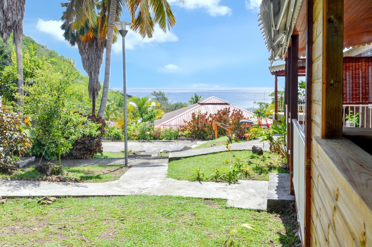 Bungalow 5 pers. vue mer et terrasse à Bouillante - Photo 3