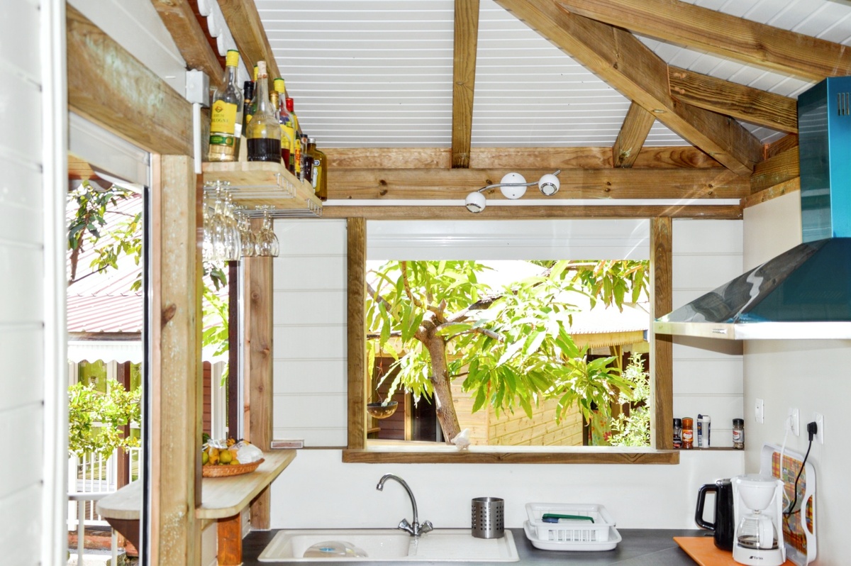Bungalow 5 pers. vue mer et terrasse à Bouillante - Photo 10