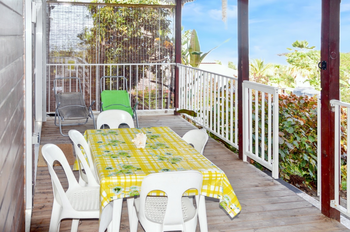 Bungalow 5 pers. vue mer et terrasse à Bouillante - Photo 16