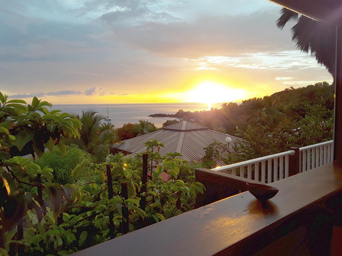 Bungalow 5 pers. vue mer et terrasse à Bouillante - Photo 21