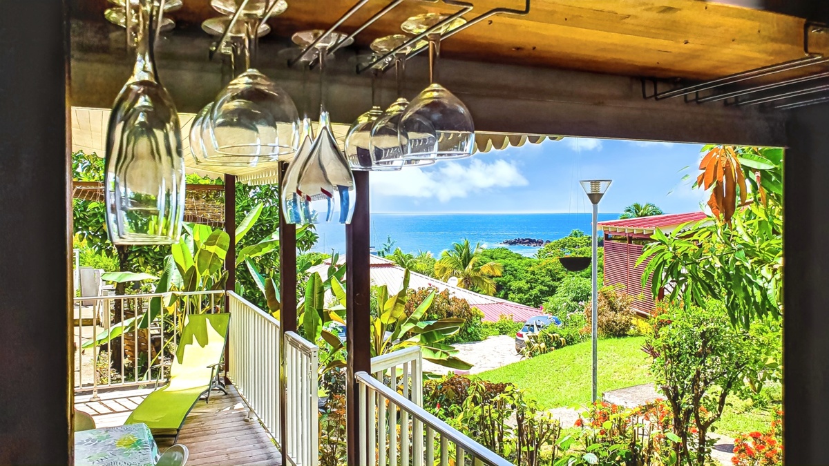 Bungalow 5 pers. vue mer et terrasse à Bouillante - Photo 25