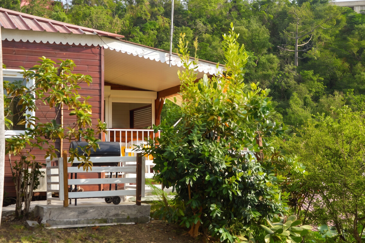 Bungalow 4 pers. à Bouillante, terrasse vue mer à 5 min de plage - Photo 18