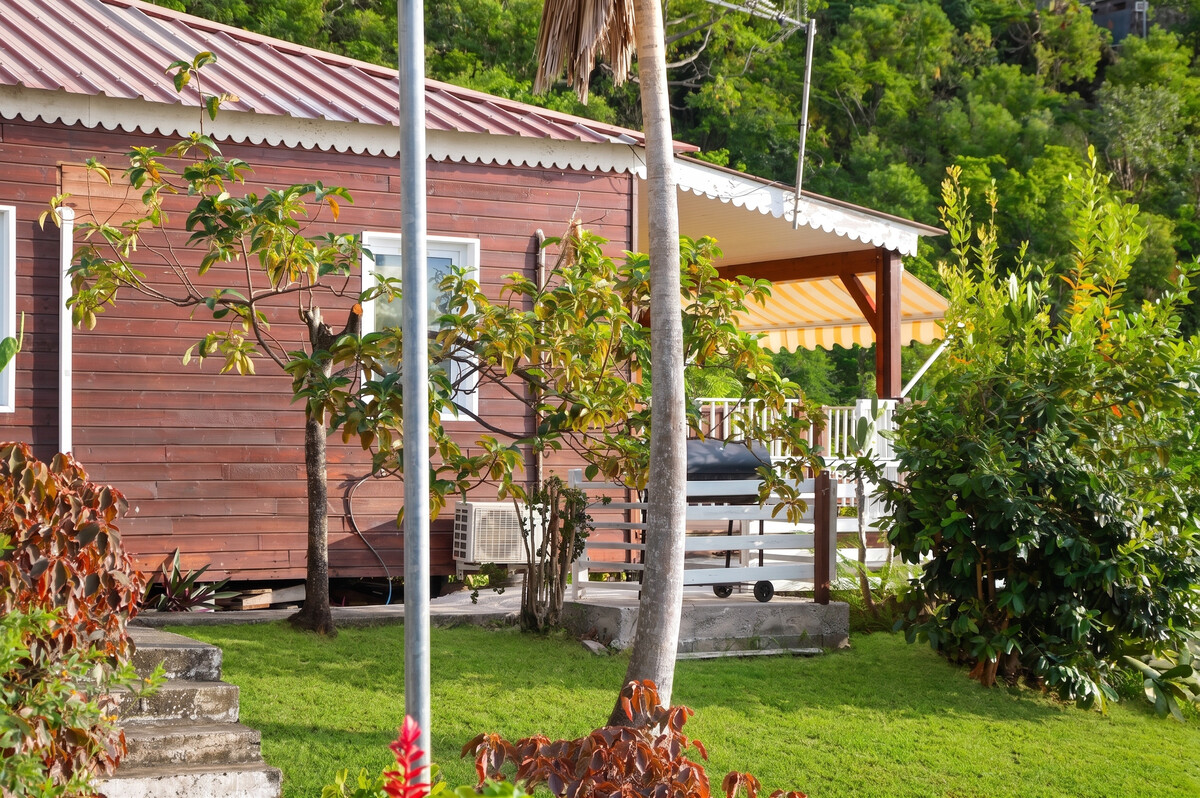 Bungalow 4 pers. à Bouillante, terrasse vue mer à 5 min de plage - Photo 20