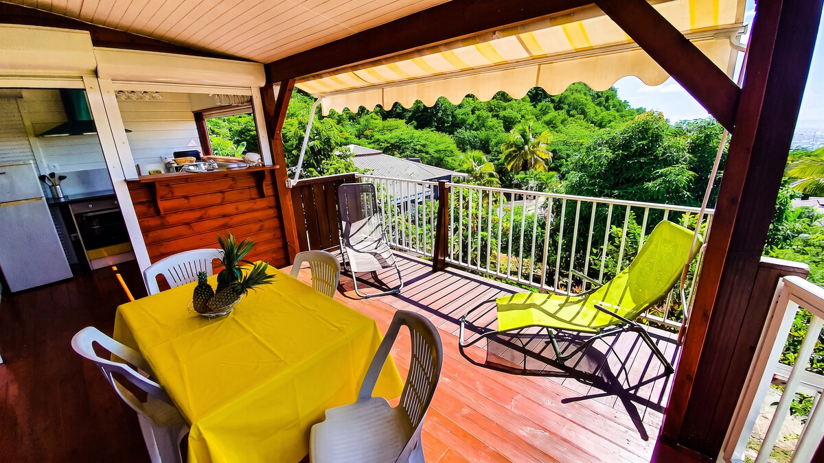 Bungalow 4 pers. à Bouillante, terrasse vue mer à 5 min de plage - Photo 22