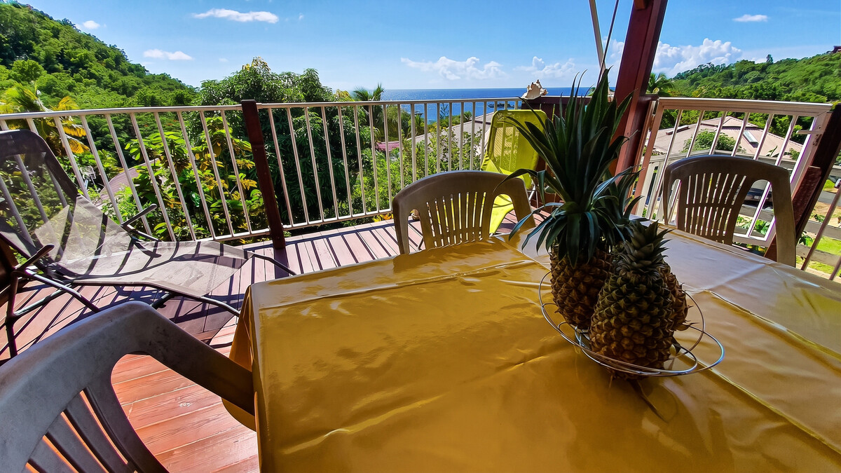 Bungalow 4 pers. à Bouillante, terrasse vue mer à 5 min de plage - Photo 23