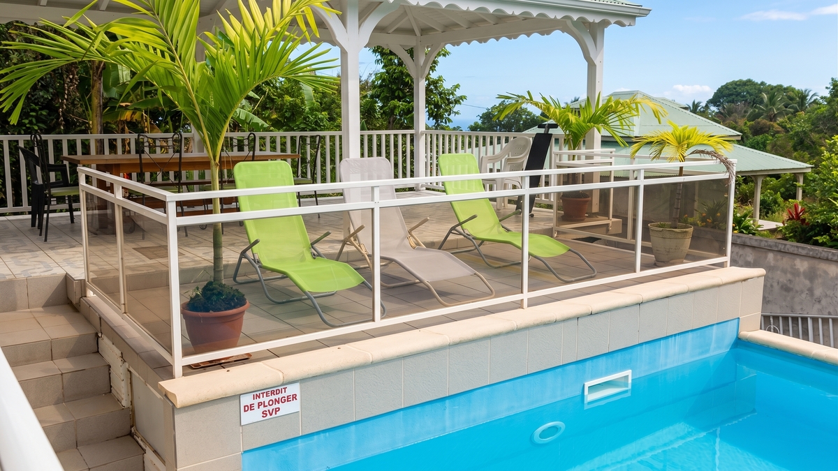 Villa 3 chambres avec piscine privée à Capesterre Belle Eau - Photo 11