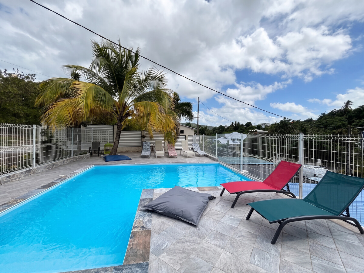 Villa avec piscine privée et jardin au Diamant, Martinique - Photo 2