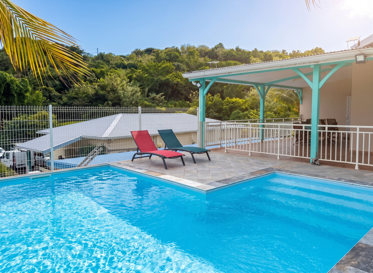 Villa avec piscine privée et jardin au Diamant, Martinique - Photo 21