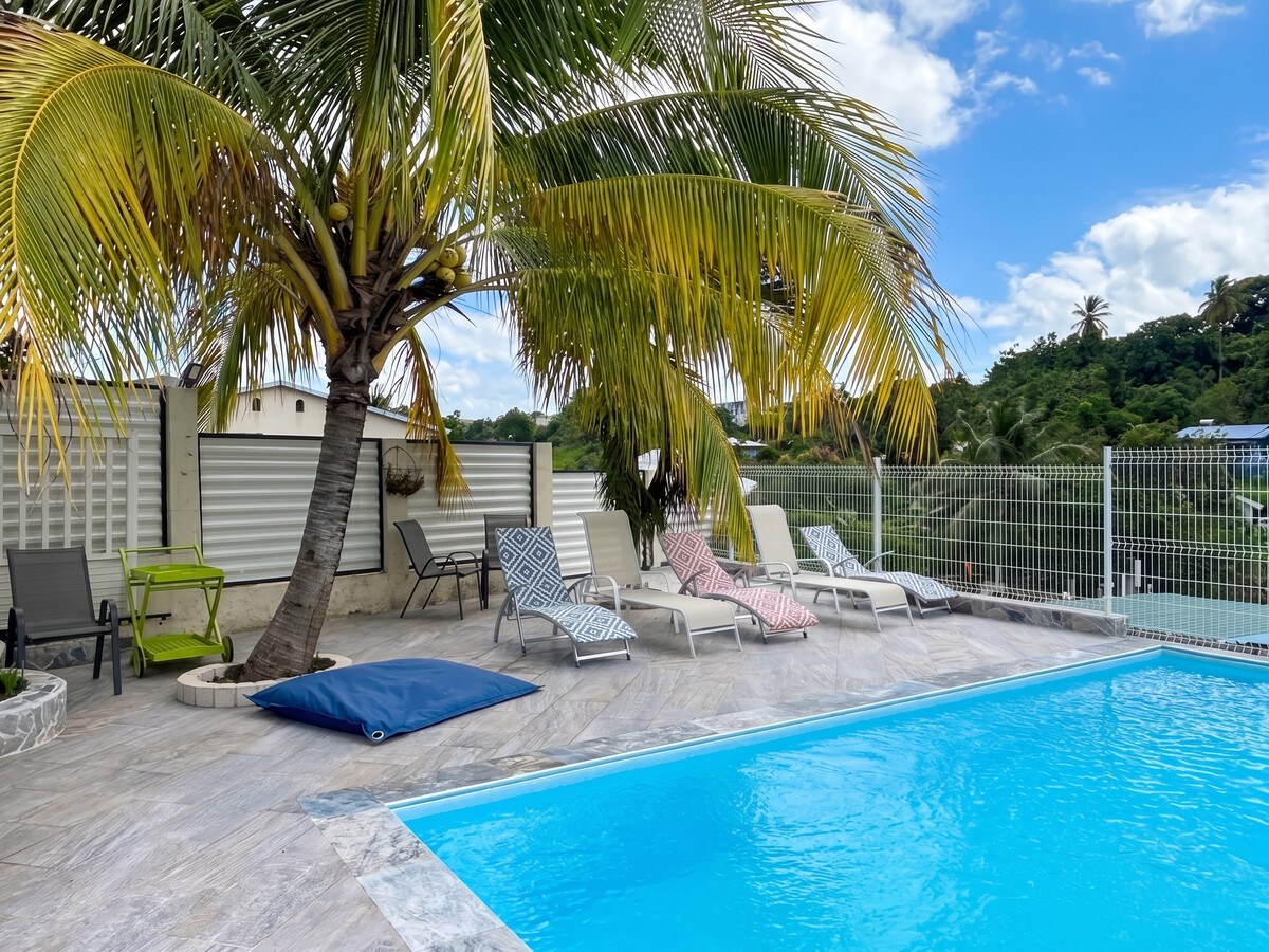 Villa avec piscine privée et jardin au Diamant, Martinique - Photo 22
