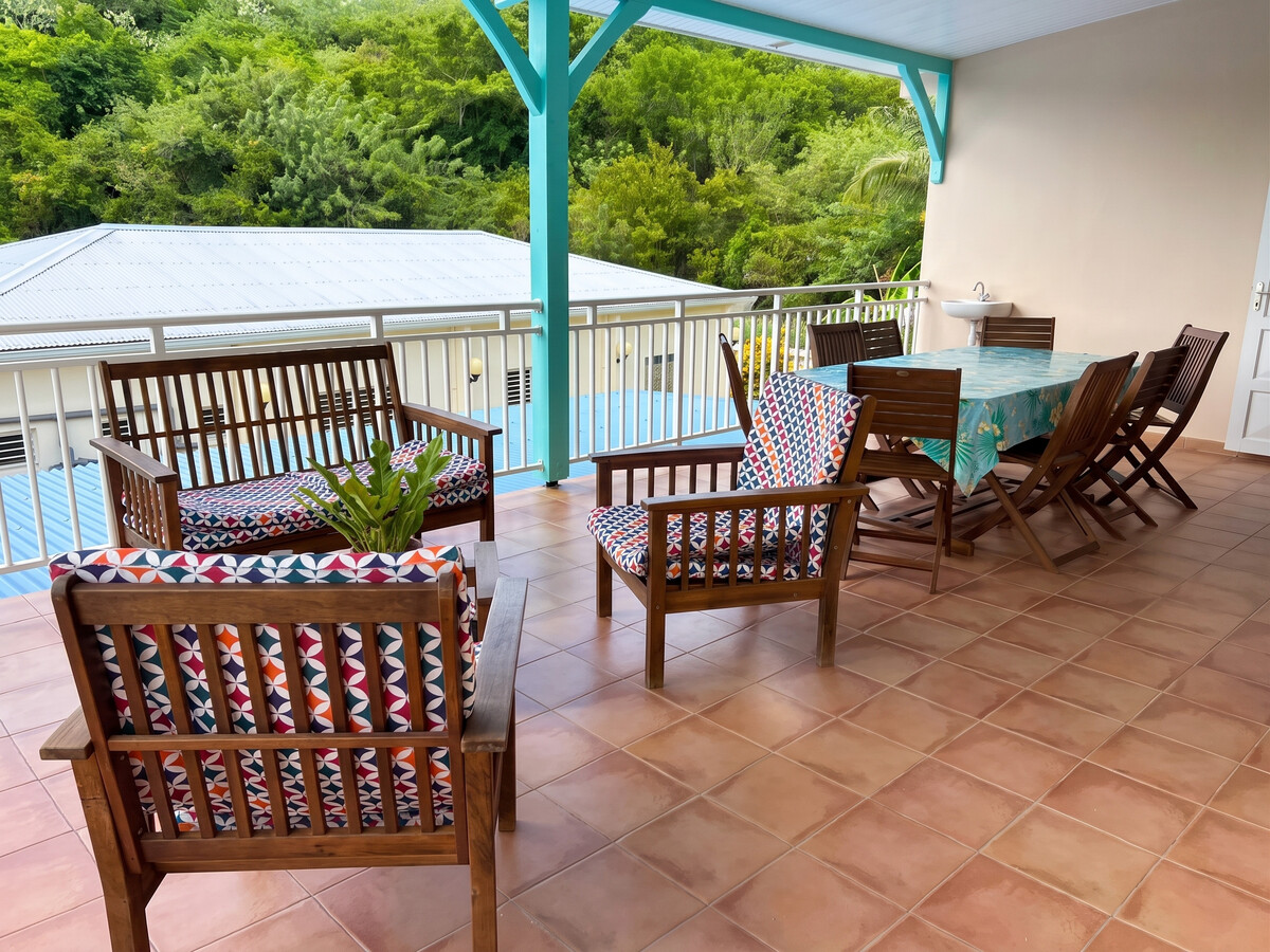 Villa avec piscine privée et jardin au Diamant, Martinique - Photo 24