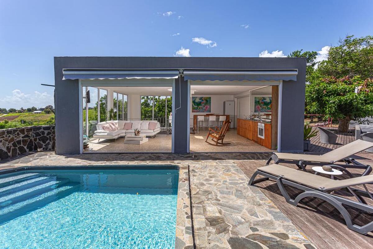 Villa 4 pers. avec piscine privée à Sainte-Rose - Photo 1