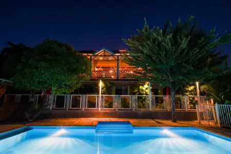 Maison avec piscine partagée et vue mer à Pointe-Noire, 6 pers. : photo 13