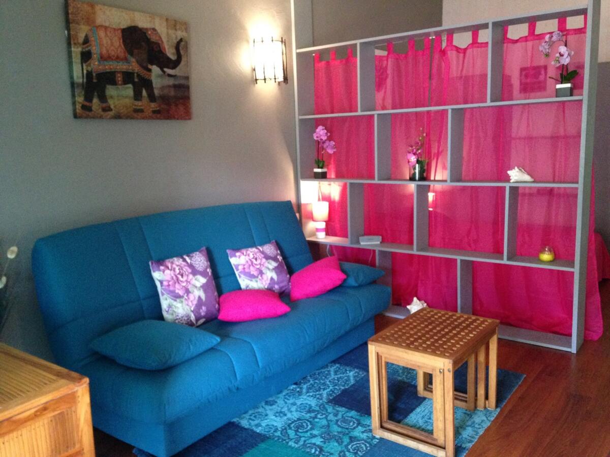 Studio 35m² avec balcon et équipements modernes - Photo 1
