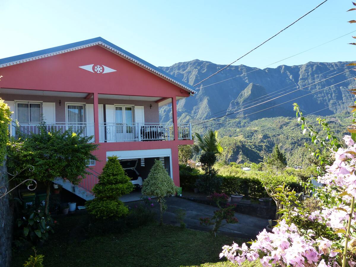 Maison 90m² vue montagne à Cilaos, 6 personnes - Photo 2