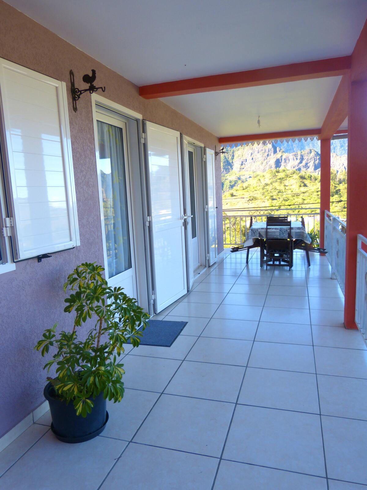 Maison 90m² vue montagne à Cilaos, 6 personnes - Photo 8