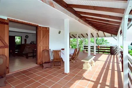 Maison avec vue mer et jardin à Rivière-Pilote, Martinique : photo 6
