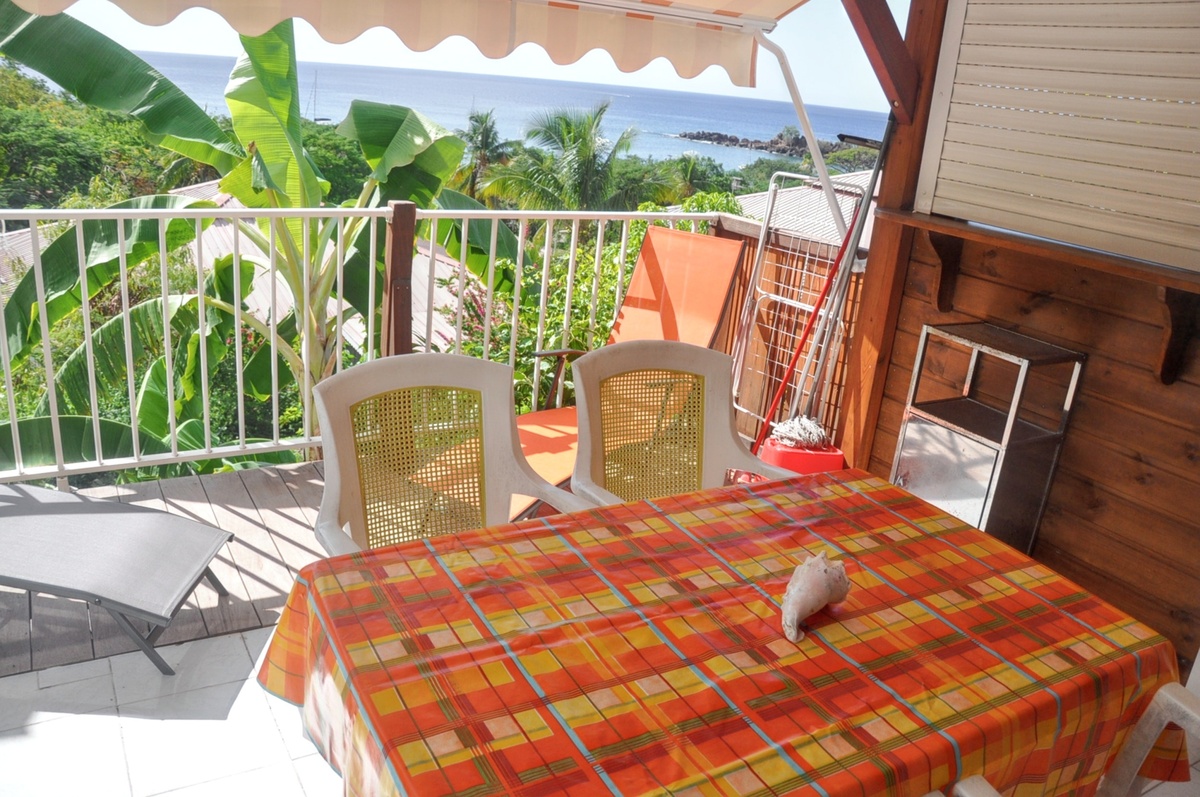 Bungalow 4 pers. à Bouillante avec vue mer et terrasse - Photo 2