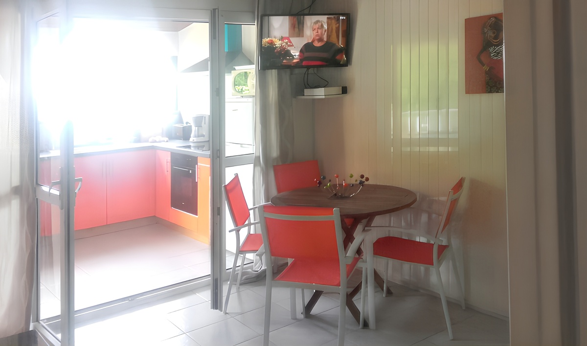 Bungalow 4 pers. à Bouillante avec vue mer et terrasse - Photo 9