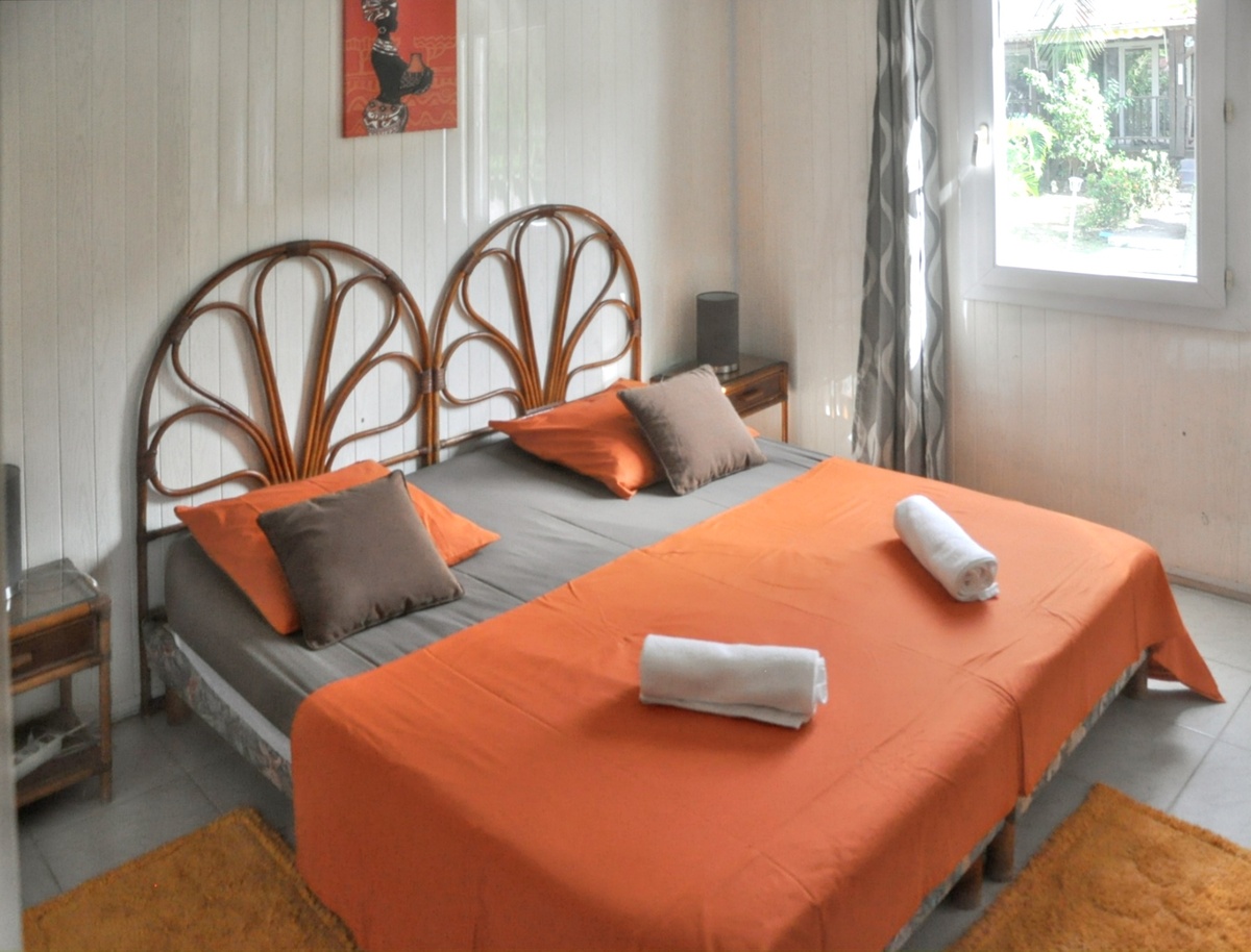 Bungalow 4 pers. à Bouillante avec vue mer et terrasse - Photo 12