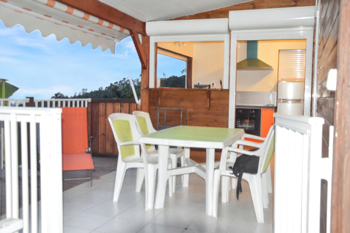 Bungalow 4 pers. à Bouillante avec vue mer et terrasse - Photo 17