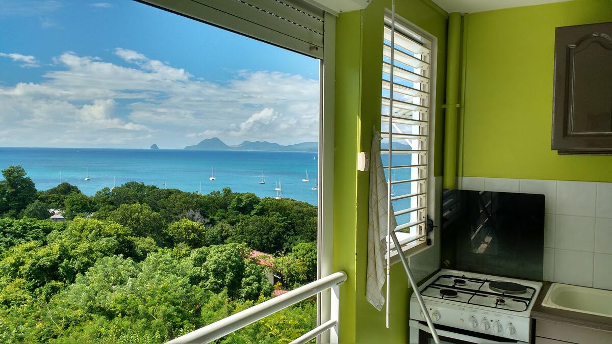 Appartement 43 m² vue mer à Sainte-Anne, piscine - Photo 2