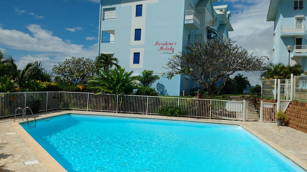 Appartement 43 m² vue mer à Sainte-Anne, piscine - Photo 3