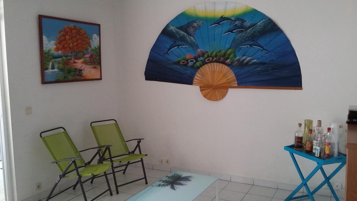 Appartement 43 m² vue mer à Sainte-Anne, piscine - Photo 8